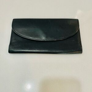 Coach Vintage Black Leather Wallet